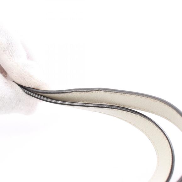 Celine Small Soft Cube Leather Shoulder Bag Green White - Picture 7 of 10